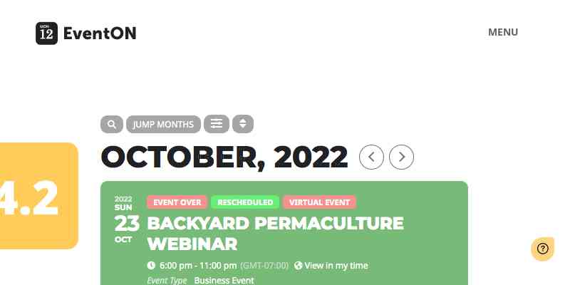 EventON – Repeat Customizer