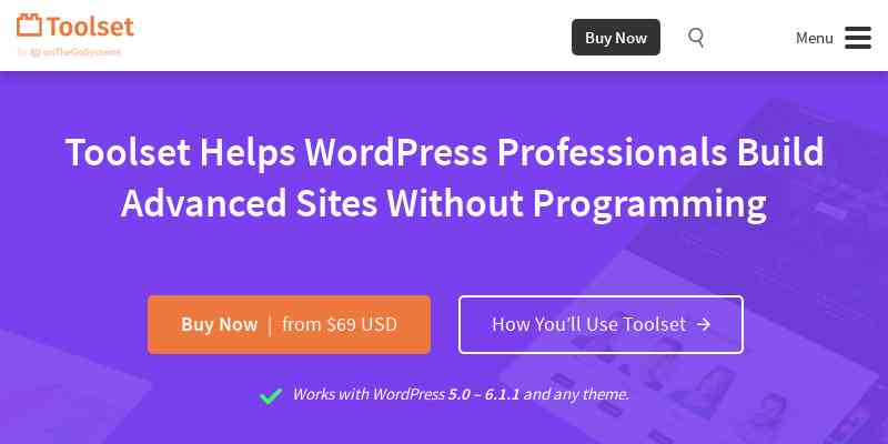 Toolset Twenty Sixteen Integration
