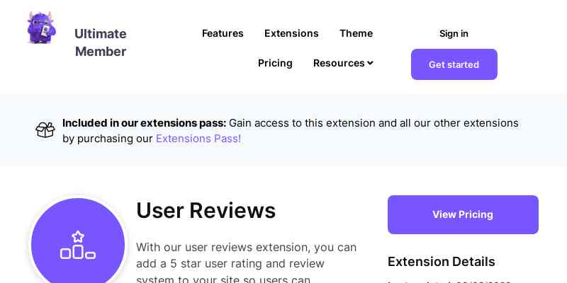 Ultimate Member – User Reviews
