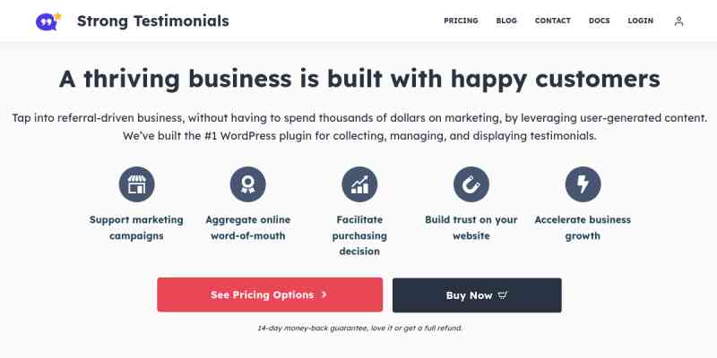 Strong Testimonials Assignment