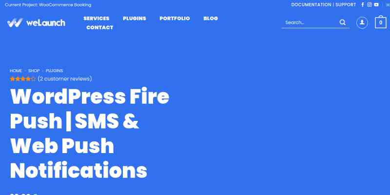 WordPress Fire Push