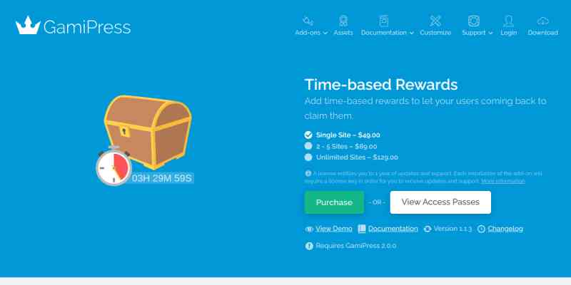 GamiPress – Time-based Rewards