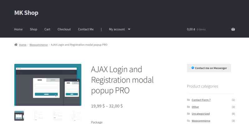 AJAX Login and Registration modal popup – PRO