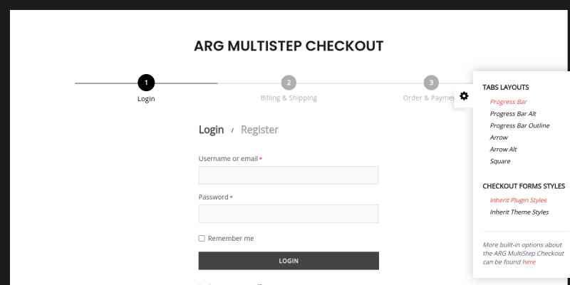 ARG MultiStep Checkout for WooCommerce