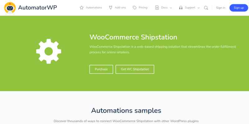 AutomatorWP – WooCommerce ShipStation