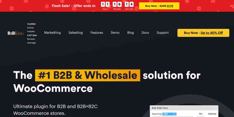 B2BKing Company Credit Addon