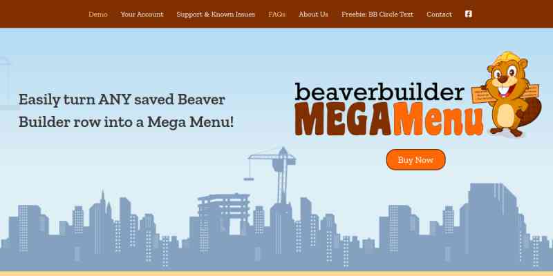 Beaver Builder Mega Menu