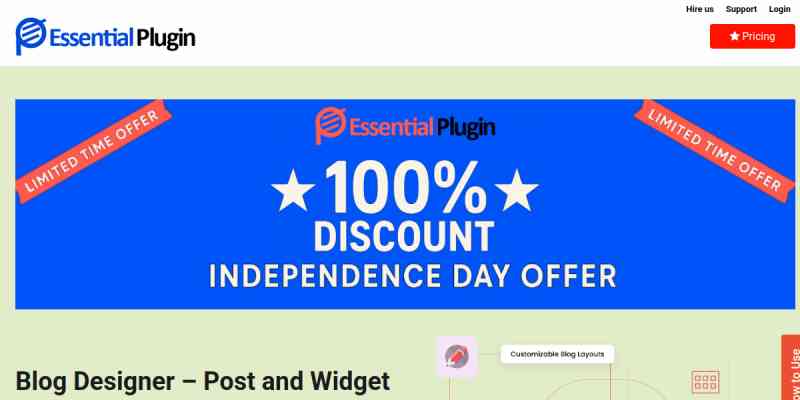 Blog Designer – Post and Widget Pro