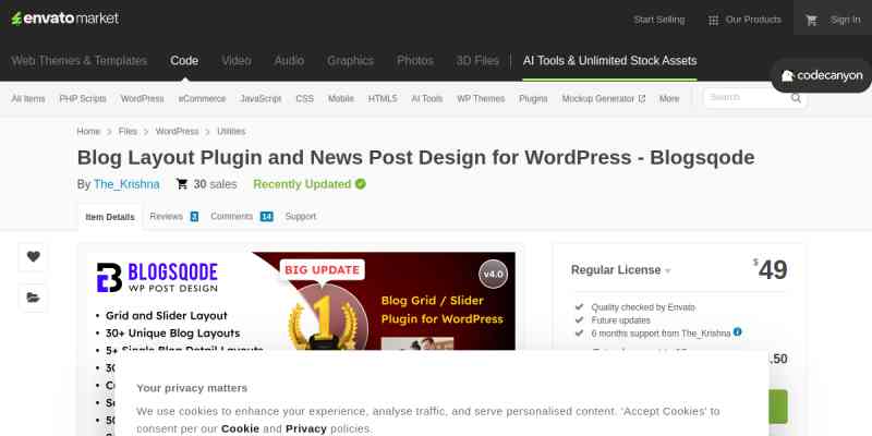 BlogSqode WP Post Design