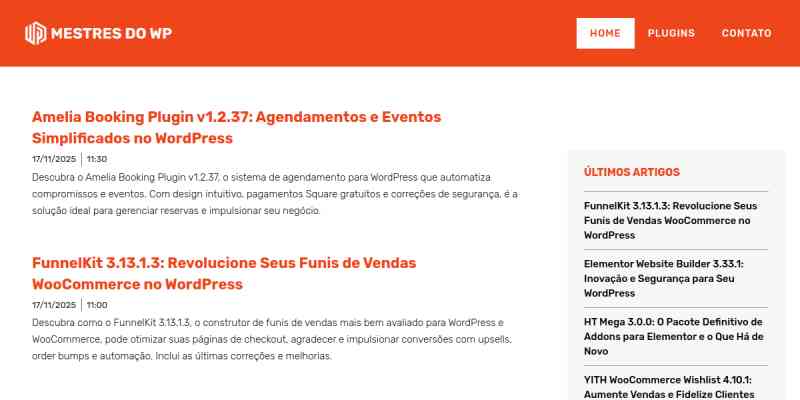 Checkout Mestres WP