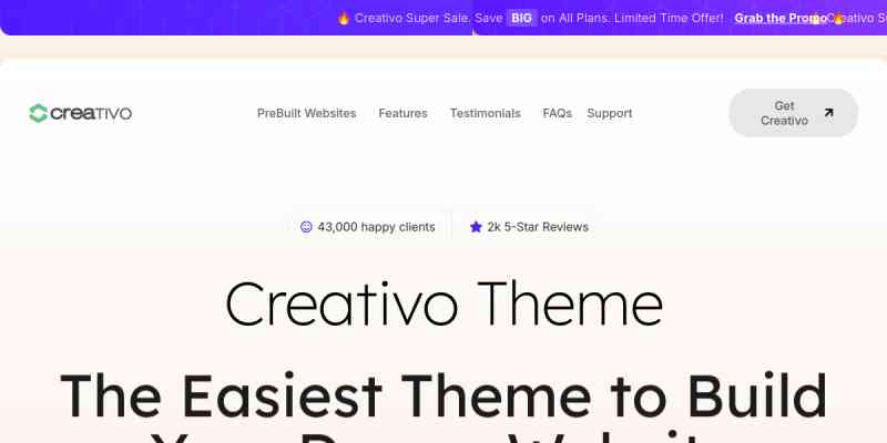 Creativo Theme