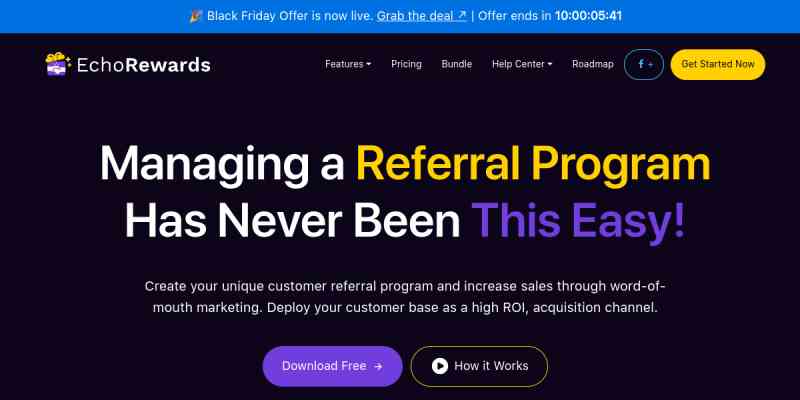 EchoRewards Pro – Refer a Friend Rewards Program for WooCommerce