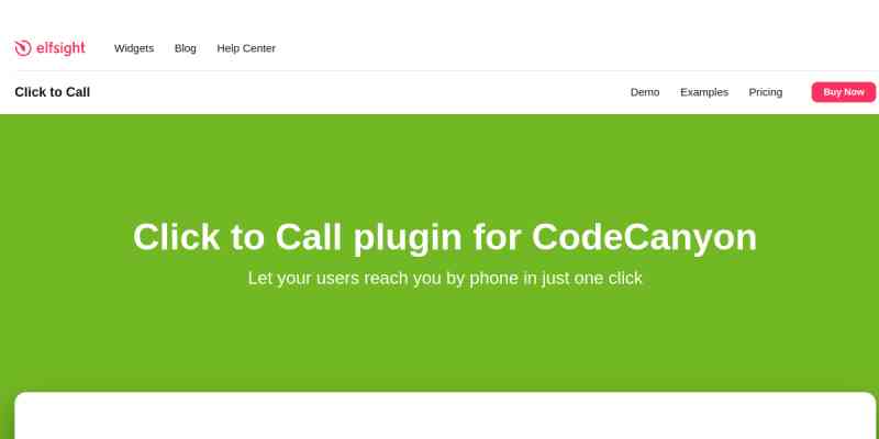 Elfsight Click To Call CC