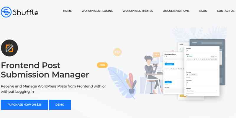 Frontend Post Submission Manager