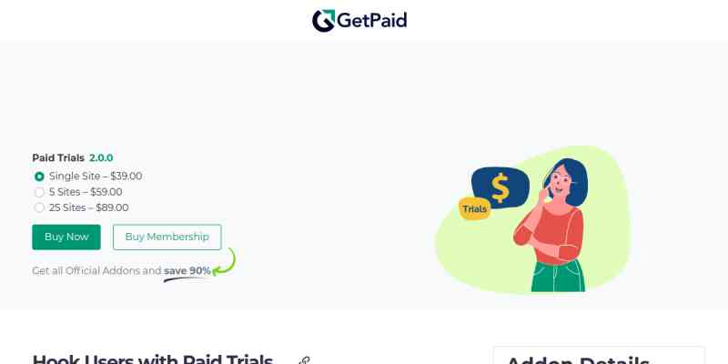 GetPaid > Paid Trials