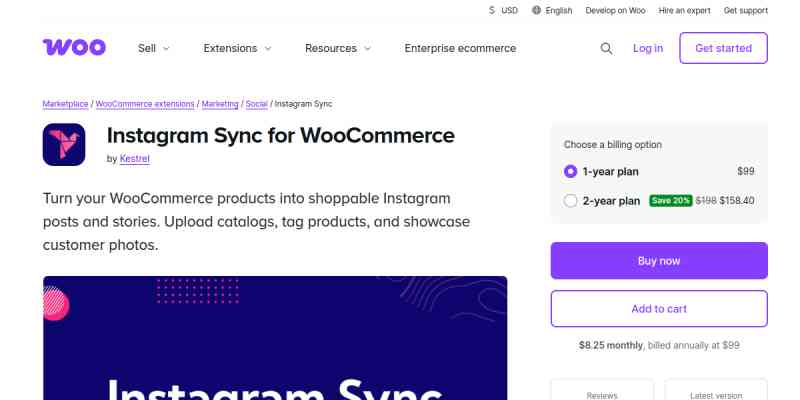 Instagram Sync for WooCommerce