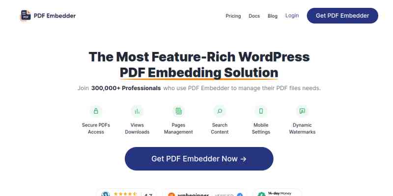PDF Embedder Premium
