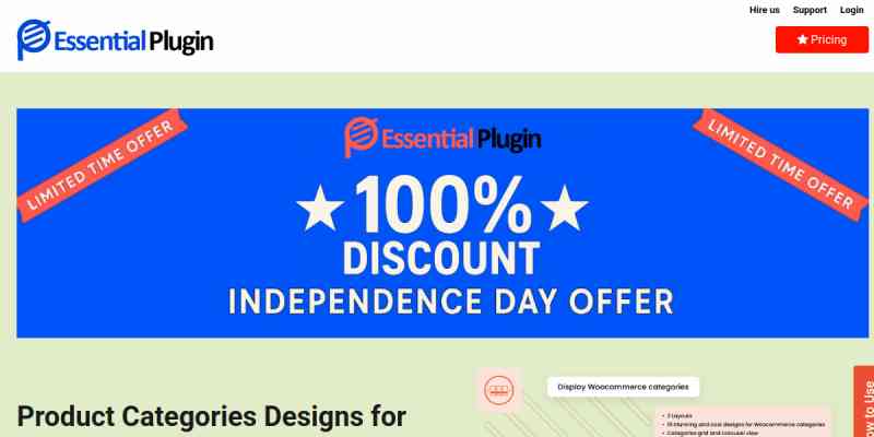 Product Categories Designs Pro for WooCommerce