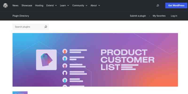Product Customer List for WooCommerce Premium