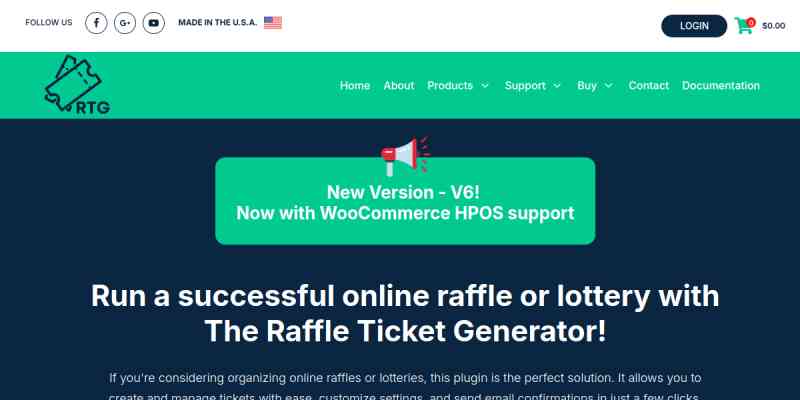 Raffle Ticket Generator Pro – Woocommerce
