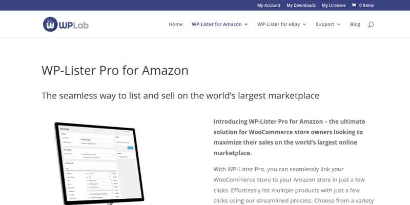WP-Lister Pro for Amazon
