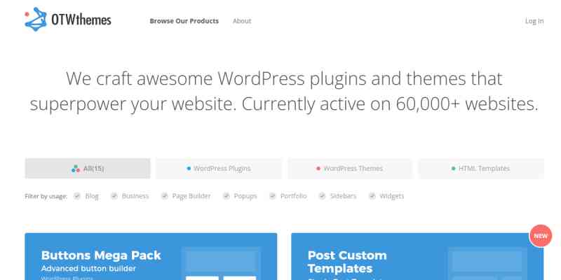 Sidebar & Widget Manager