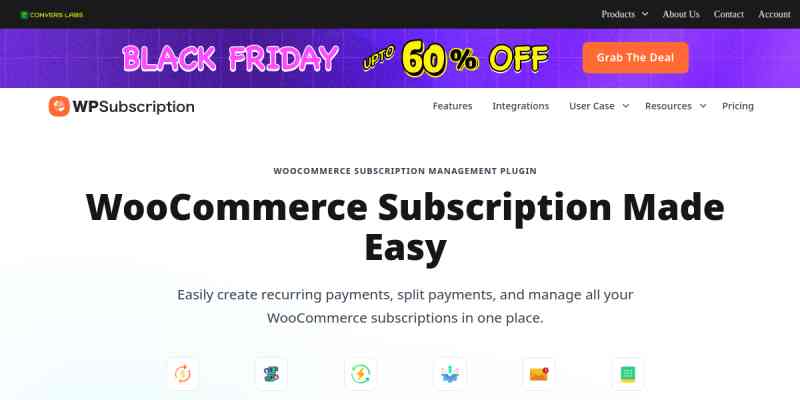 Subscription for WooCommerce – WPSubscription Pro