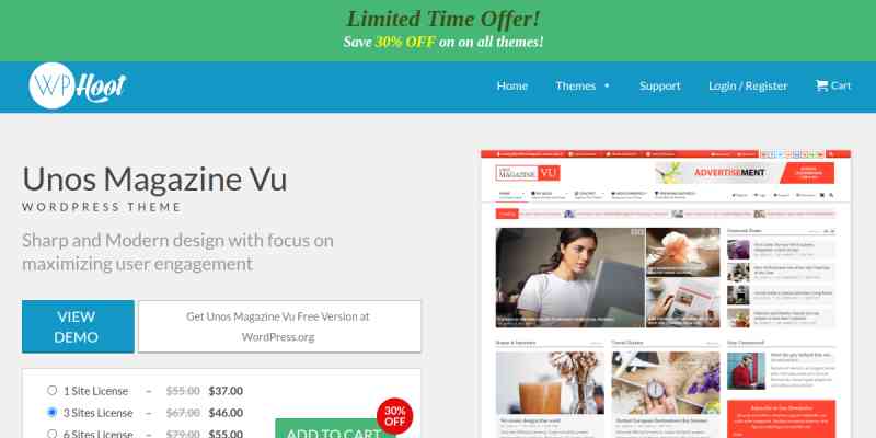 Unos Magazine Vu Premium