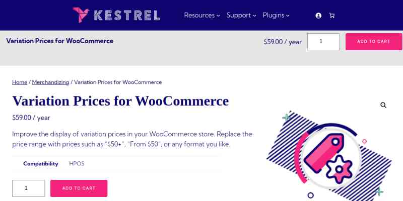 Variation Prices for WooCommerce