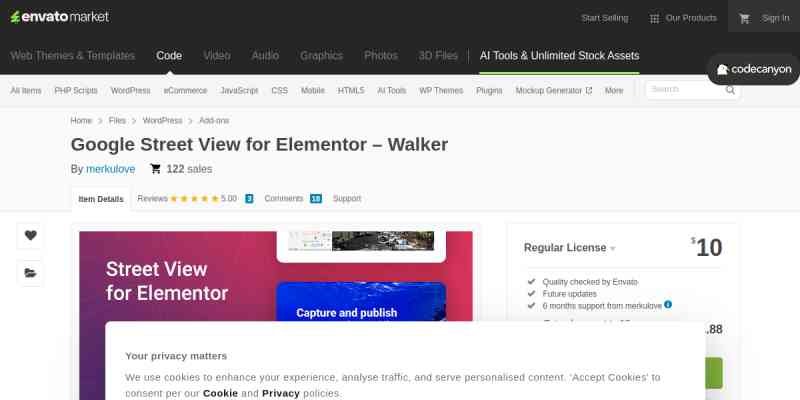 Walker for Elementor