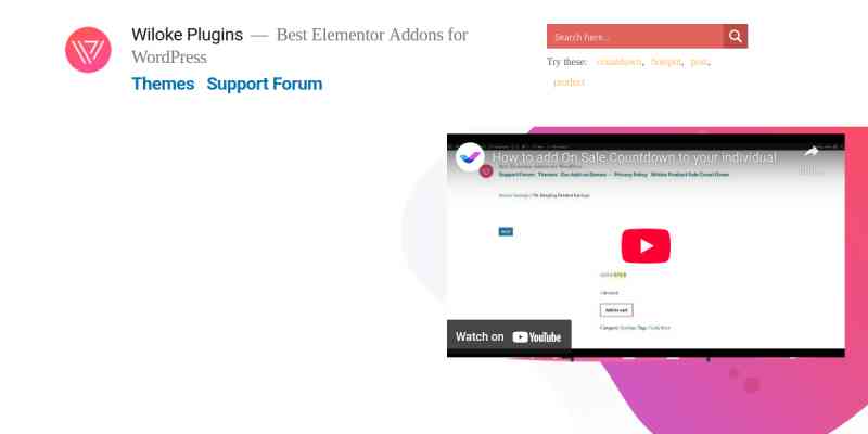 Wiloke Product Sale Countdown