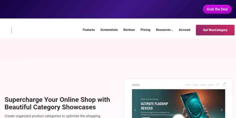 Category Slider Pro for WooCommerce