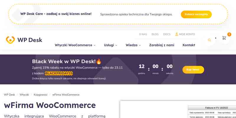 WooCommerce wFirma