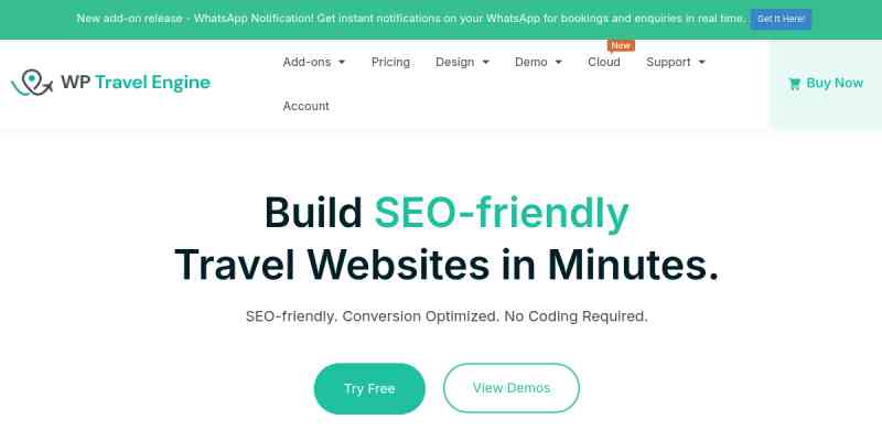 WP Travel Engine – Accommodation