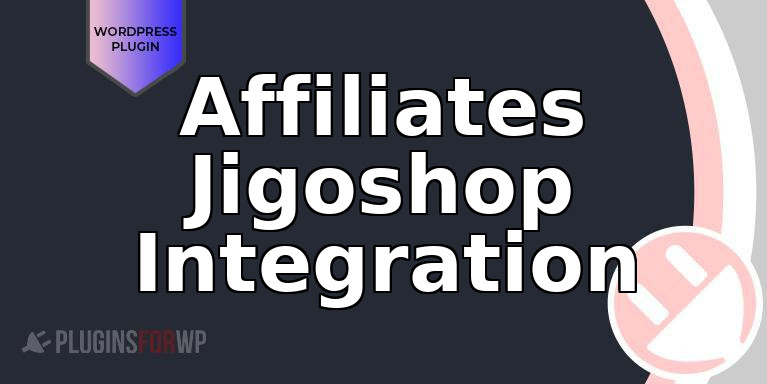 Affiliates Jigoshop Integration