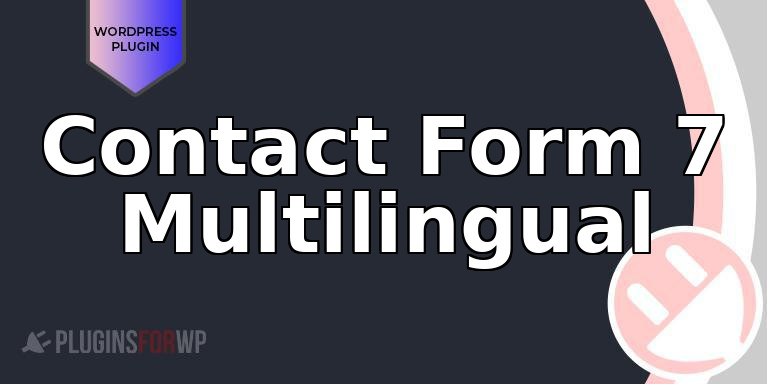 Contact Form 7 Multilingual