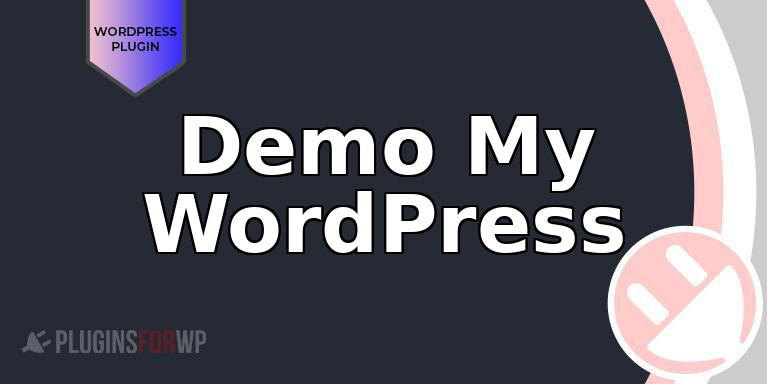 Demo My WordPress