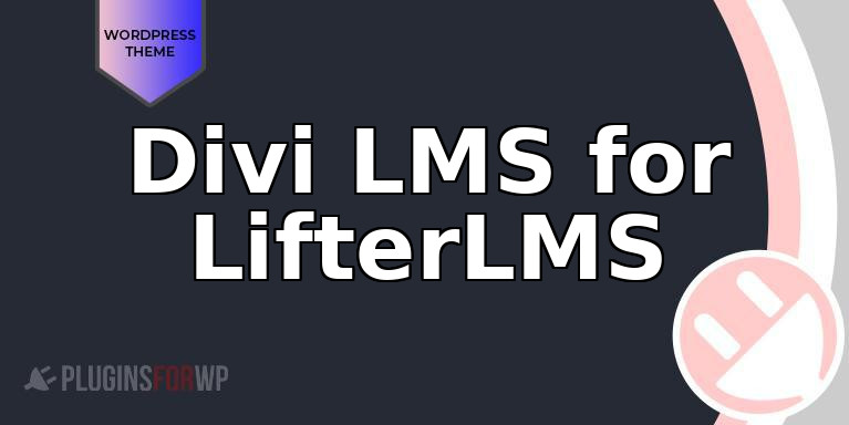 Divi LMS for LifterLMS