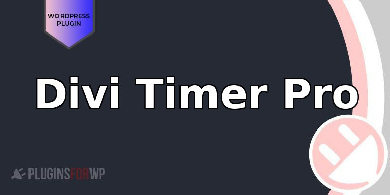 Divi Timer Pro