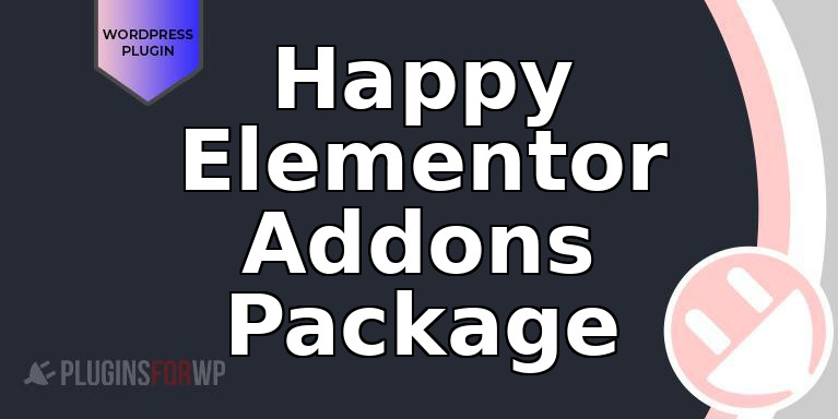 Happy Elementor Addons Package