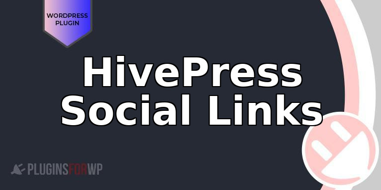 HivePress Social Links
