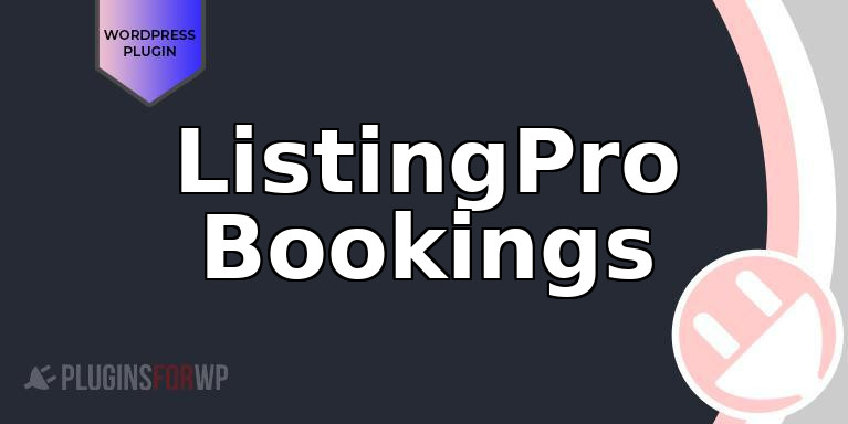 ListingPro Bookings