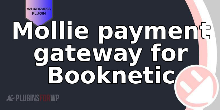 Mollie payment gateway for Booknetic