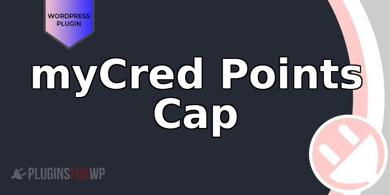 myCred Points Cap
