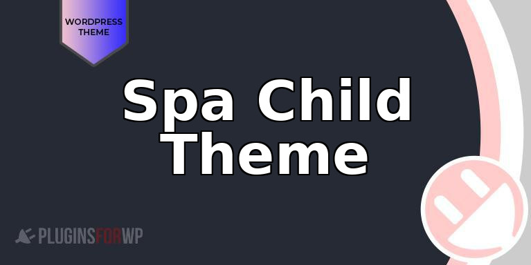 Spa Child Theme