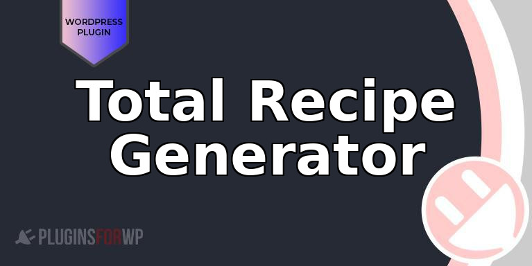 Total Recipe Generator
