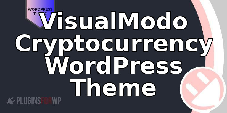 VisualModo Cryptocurrency WordPress Theme
