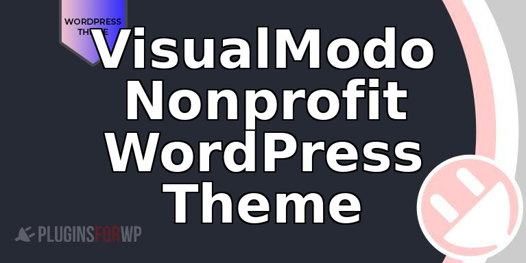 VisualModo Nonprofit WordPress Theme