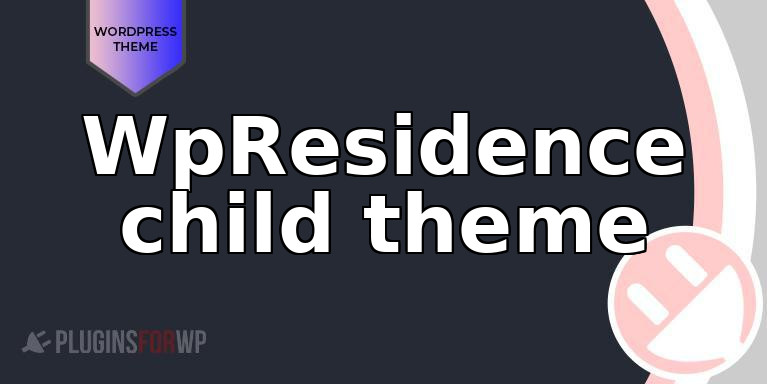 WpResidence child theme