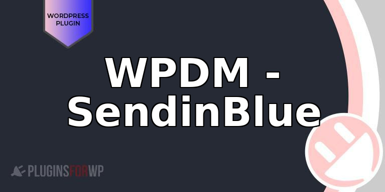 WPDM – SendinBlue
